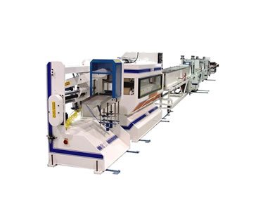 Rendering of a complete YPTM extrusion line